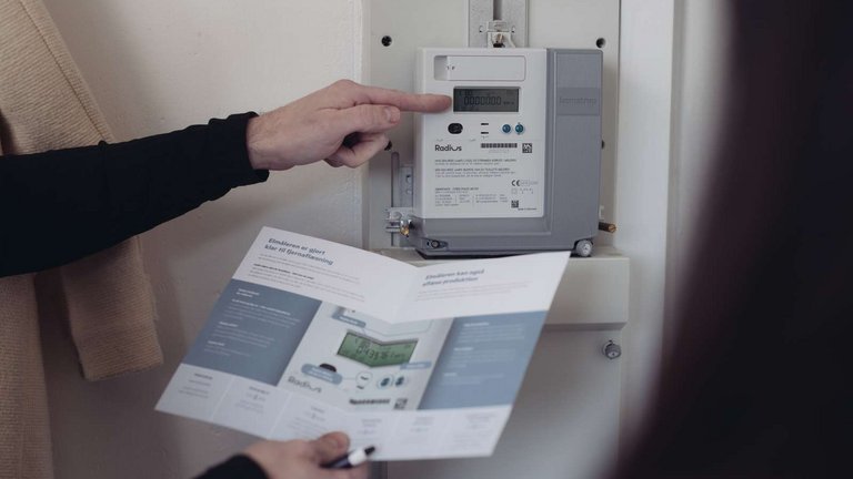 Fjernaflæst elmåler