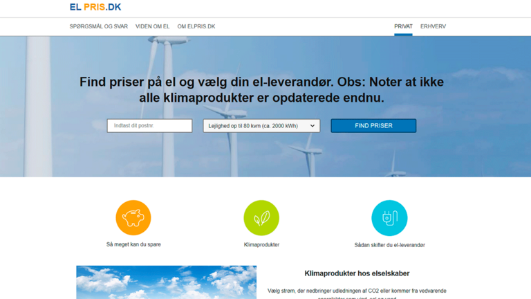 Elpris.dk vildleder: Finder ikke de billigste elselskaber