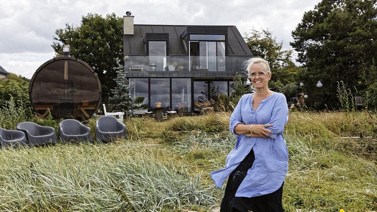 Nyt hus i første række til Vejle Fjord