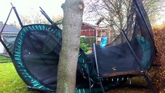 Storm: Sådan undgår du skader med trampolinen