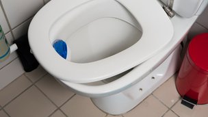 Skævt toiletbræt