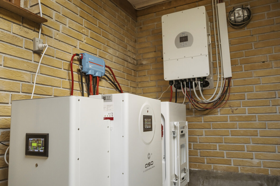 husstandsbatterier og inverter