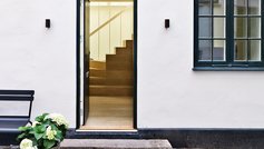 Gammelt byhus fik glas i gulv og tag