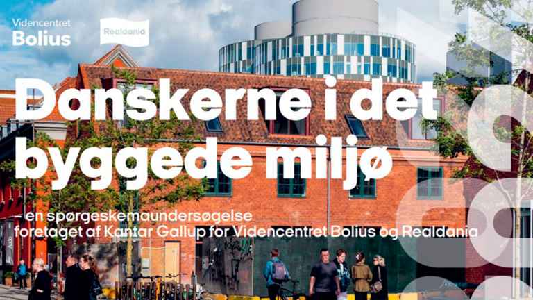 Viden om danskerne i det byggede miljø i 2024