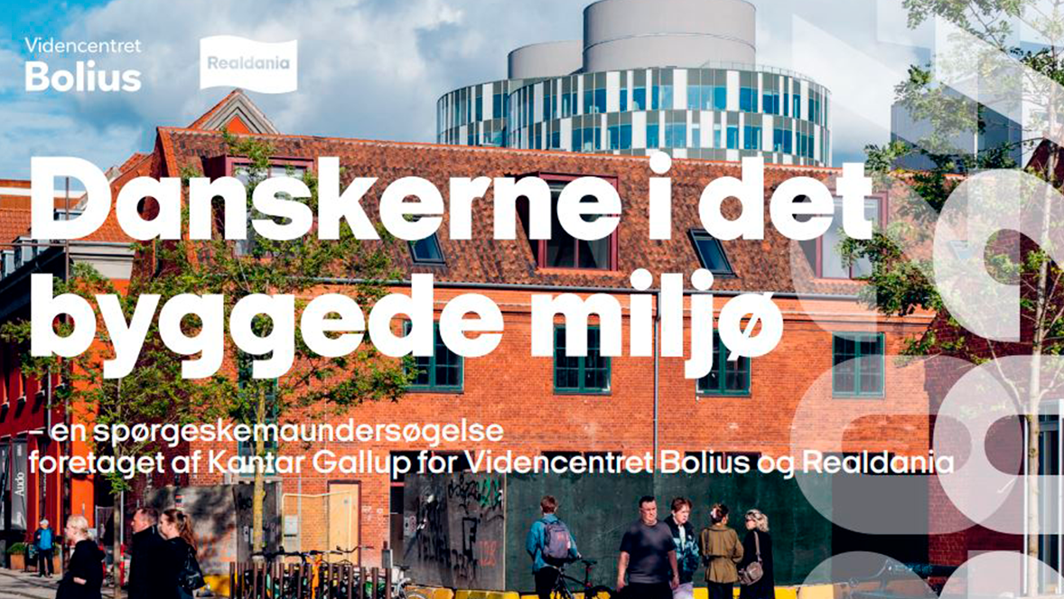 Viden om danskerne i det byggede miljø i 2024