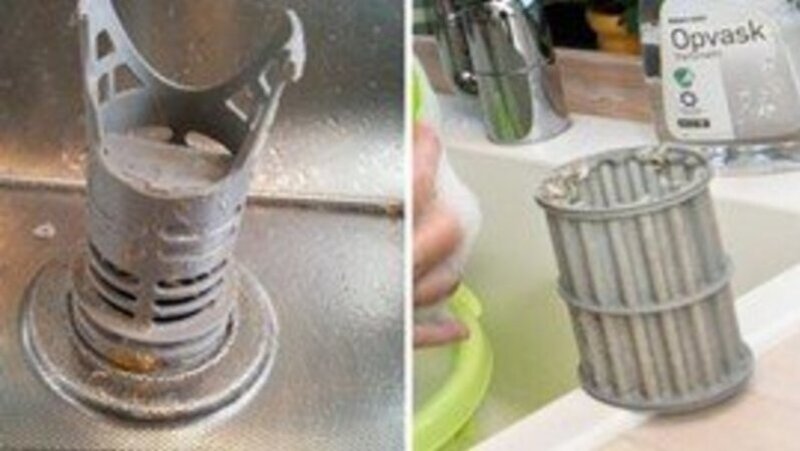 Opvaskemaskinens grovsi og finsi